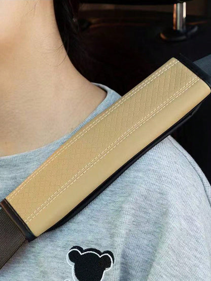 1pc Personalized Car Seat Belt Cover, Car Safety Belt Pad, Car Interior Accessories, Seat Belt Shoulder Pad, Protect Neck From Scratches And Friction, Funny, Personalized Gift