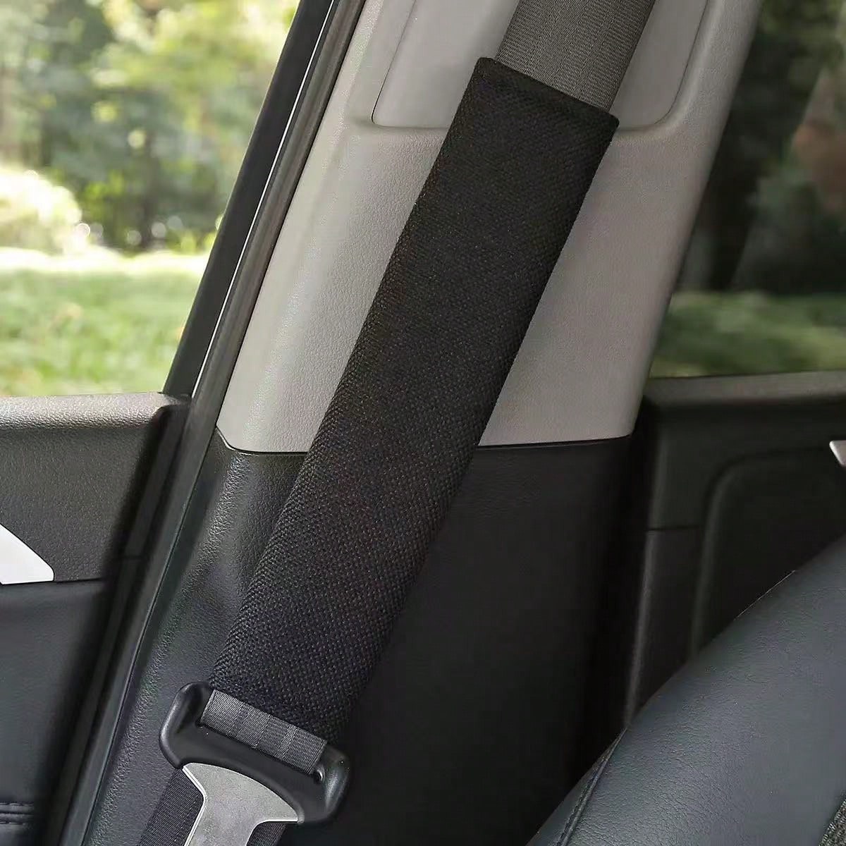 1pc Personalized Embroidered Car Seat Belt Cover, Custom Name Car Seat Belt Sleeve, Embroidered Shoulder Strap Car Interior Decor, Suitable To Decorate Your Beloved Car,Street Casual Chic,Fall Decor