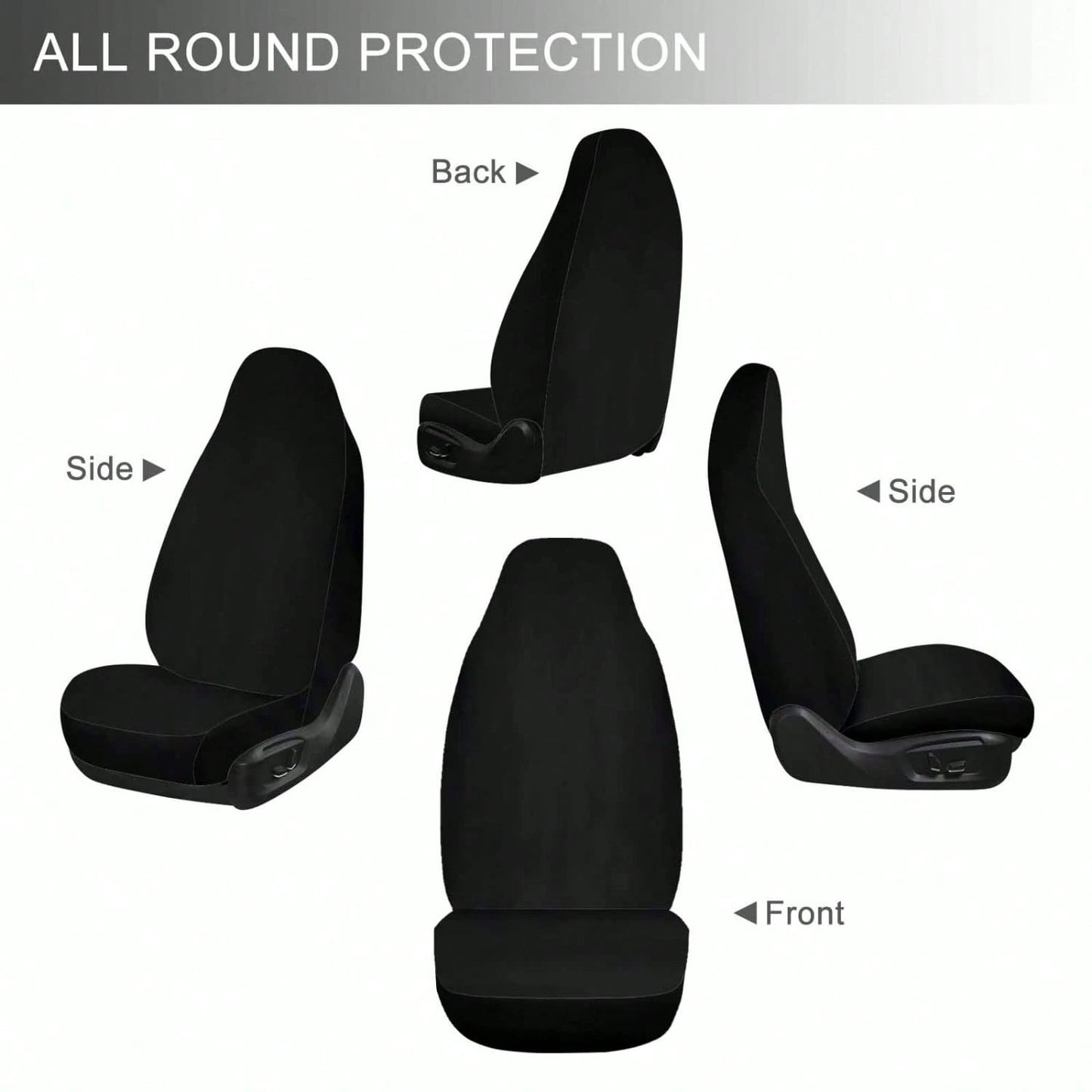 1PC Pink Bow Star Car Seat Covers, Aesthetic Coquette Black Pink Car Accessories, Unique Cute Bow Car Decor,Universal Car Seat Cushion Set,Suitable For Cars, SUVs, And Trucks,Perfect For Holiday Gift