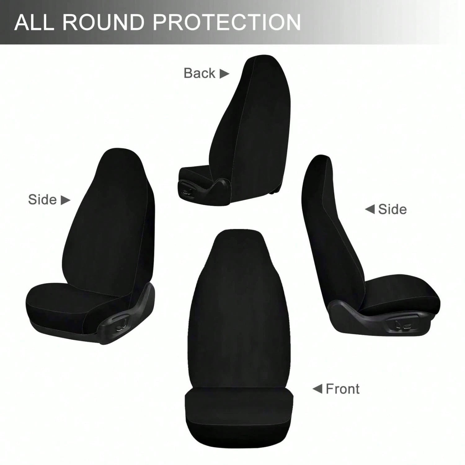1PC Pink Bow Star Car Seat Covers, Aesthetic Coquette Black Pink Car Accessories, Unique Cute Bow Car Decor,Universal Car Seat Cushion Set,Suitable For Cars, SUVs, And Trucks,Perfect For Holiday Gift