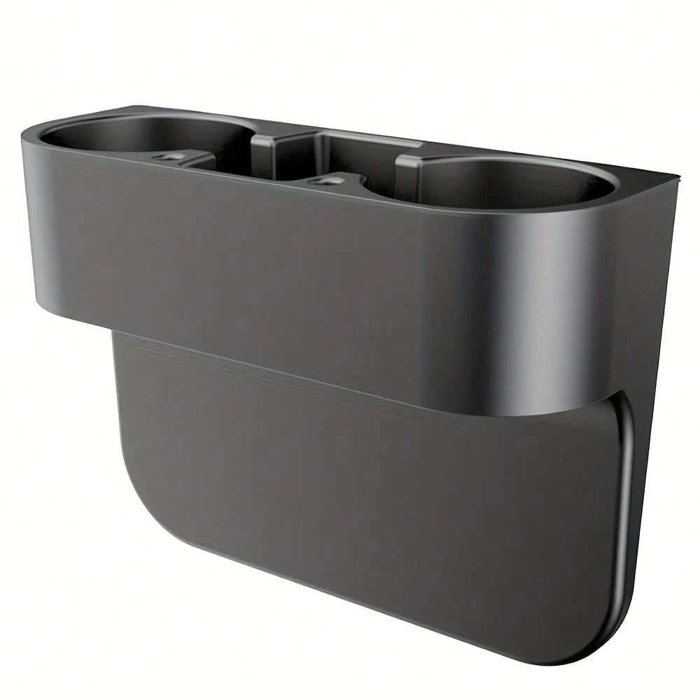 1pc Portable Car Cup Holder Multi-Functional Car Interior Organizer- Made Of Plastic, Suitable For Gaps Between Vehicle Seats- Holder Box For Cups, Bottles, Phones, And Drinks.