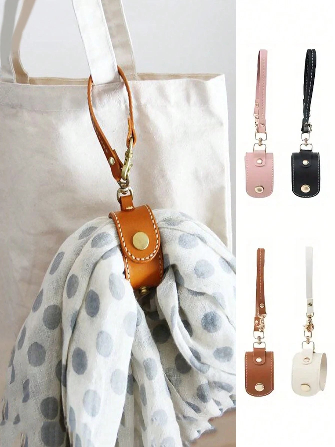 1pc Portable Scarf Clip Organizer, Suitable For Travelers, Fashion Enthusiasts And Busy Professionals, Can Be Used For Travel, Fashion Storage, Also A Great Winter Gift For Women