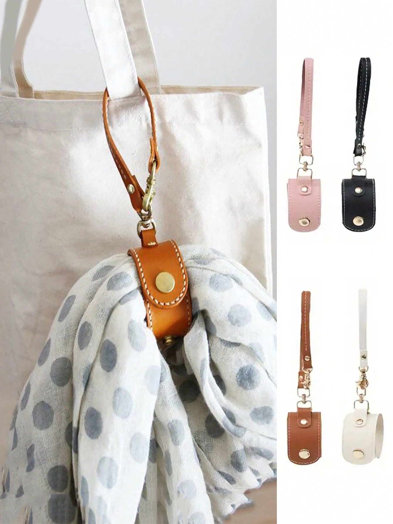 1pc Portable Scarf Clip Organizer, Suitable For Travelers, Fashion Enthusiasts And Busy Professionals, Can Be Used For Travel, Fashion Storage, Also A Great Winter Gift For Women