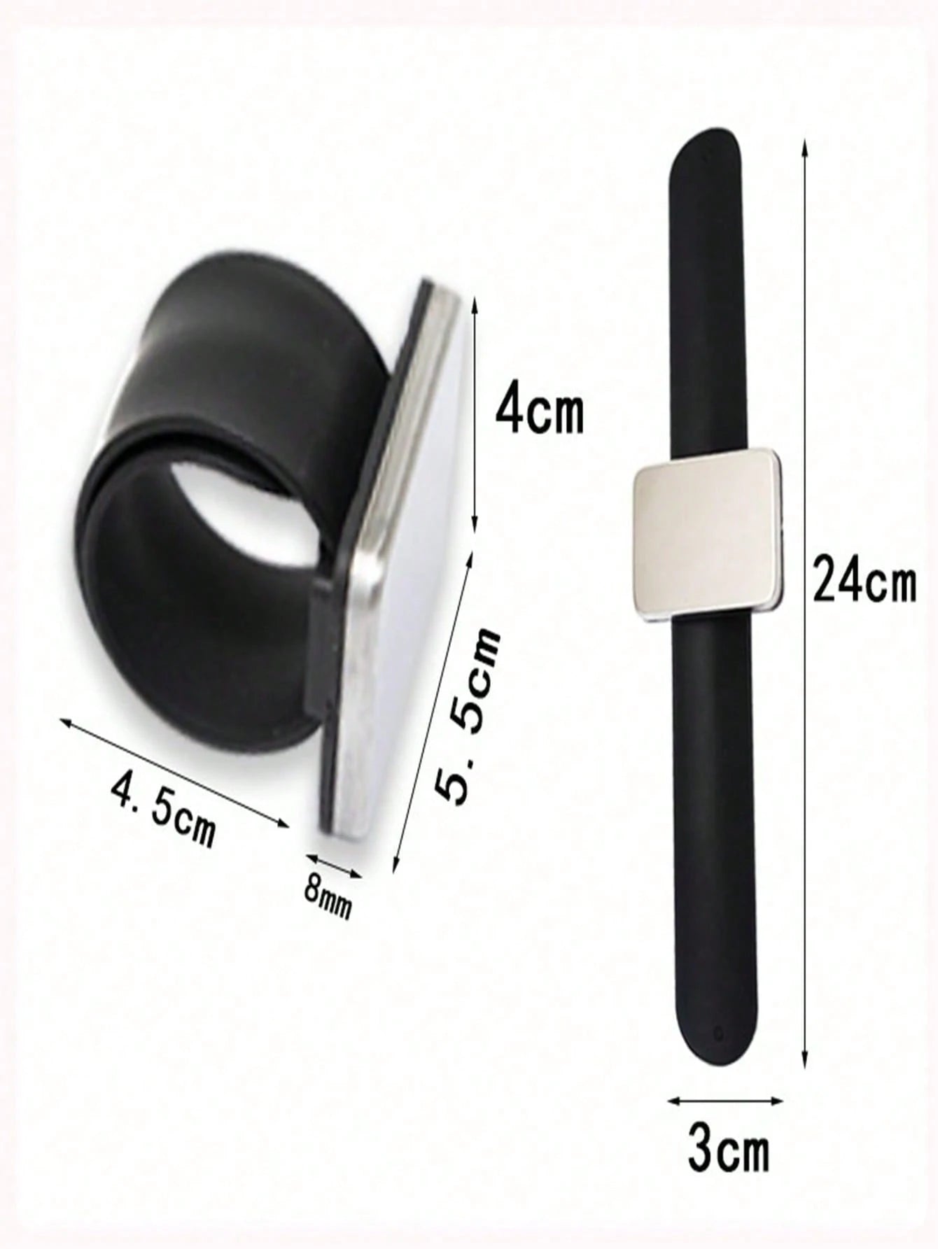 1pc Professional Magnetic Silicone Wristband, Can Adsorb Hair Clips And Hair Pins, Suitable For Makeup Watch Band, Magnetic Sewing Pin Cushion, Hairdressing Tools, Hair Products And Accessories, Suita