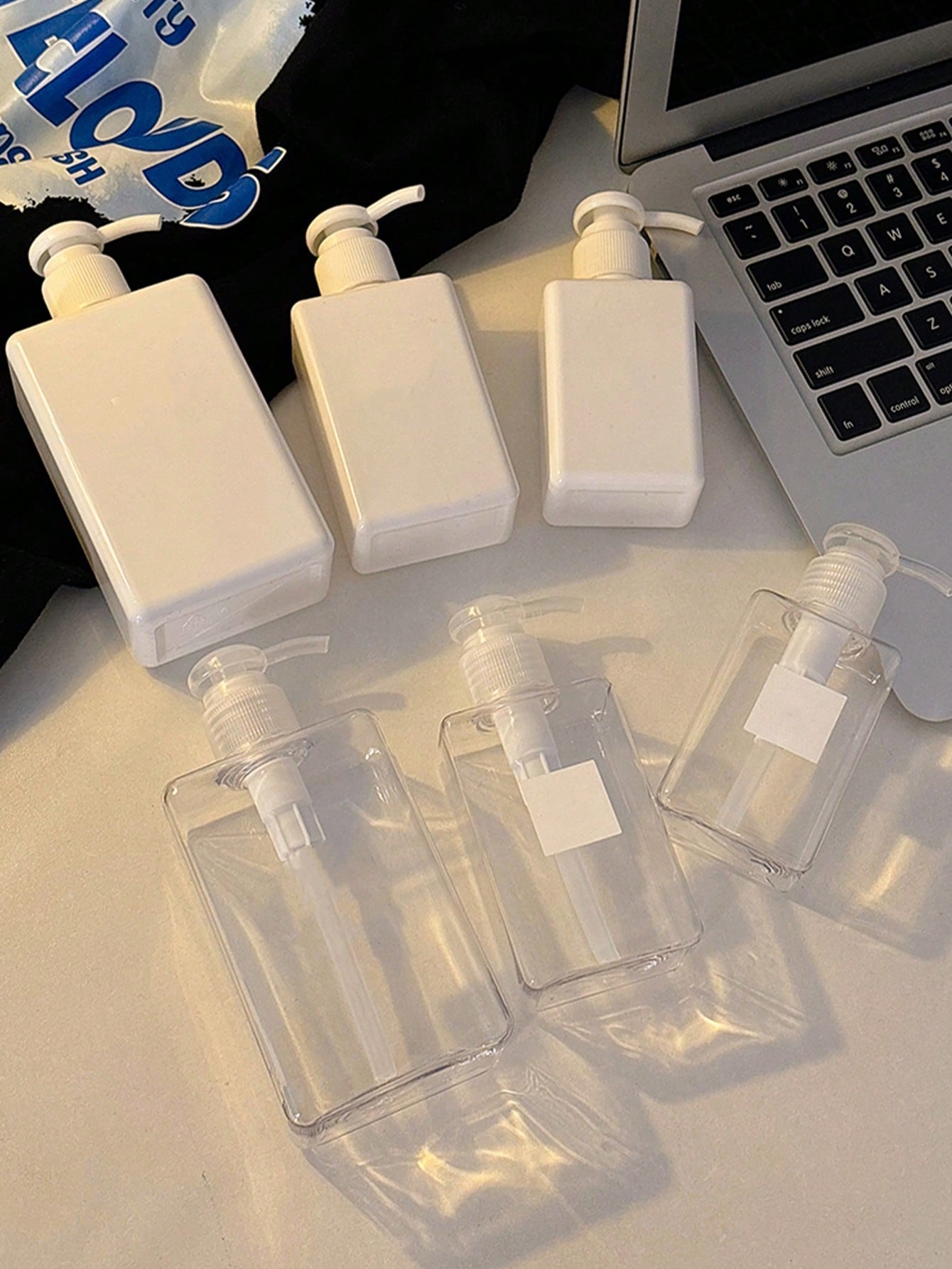 1pc Refillable Liquid Soap Dispenser Bottle, Pump Style Empty Bottle For Shampoo, Body Wash, Moisturizer, Multi-Size 100ml/150ml/250ml/450ml Small Lotion Bottle, Suitable For Dorm, Hotel, Home Laundry