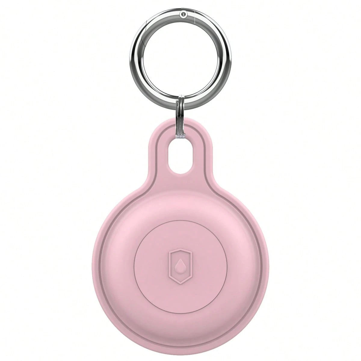 1pc Silicone Protective Case For Airtag Tracker- 360° Full Body Protection, Waterproof, Dust-Proof, Anti-Fingerprint, Anti-Scratch, Anti-Drop, Includes Metal Keychain, Multiple Colors Available, Grea