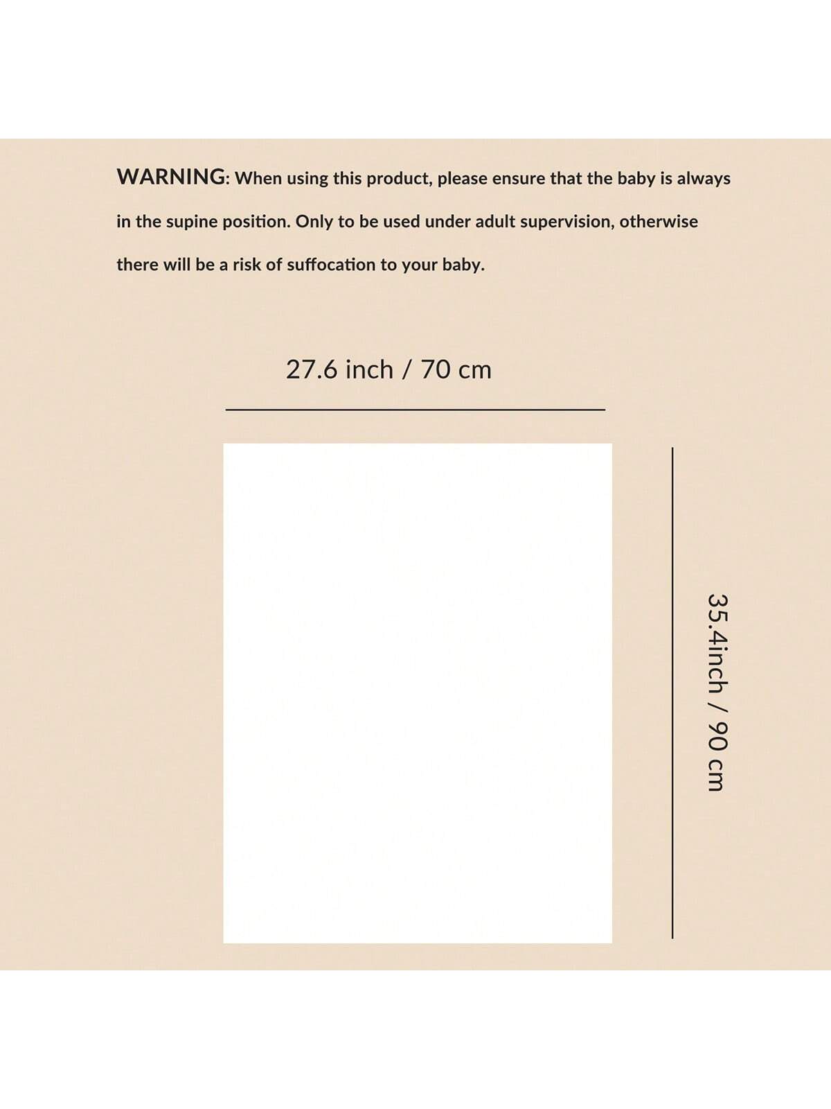 1pc Simple Knit Baby Swaddle Blanket For Car And Daily Use, All Seasons Love Valentine