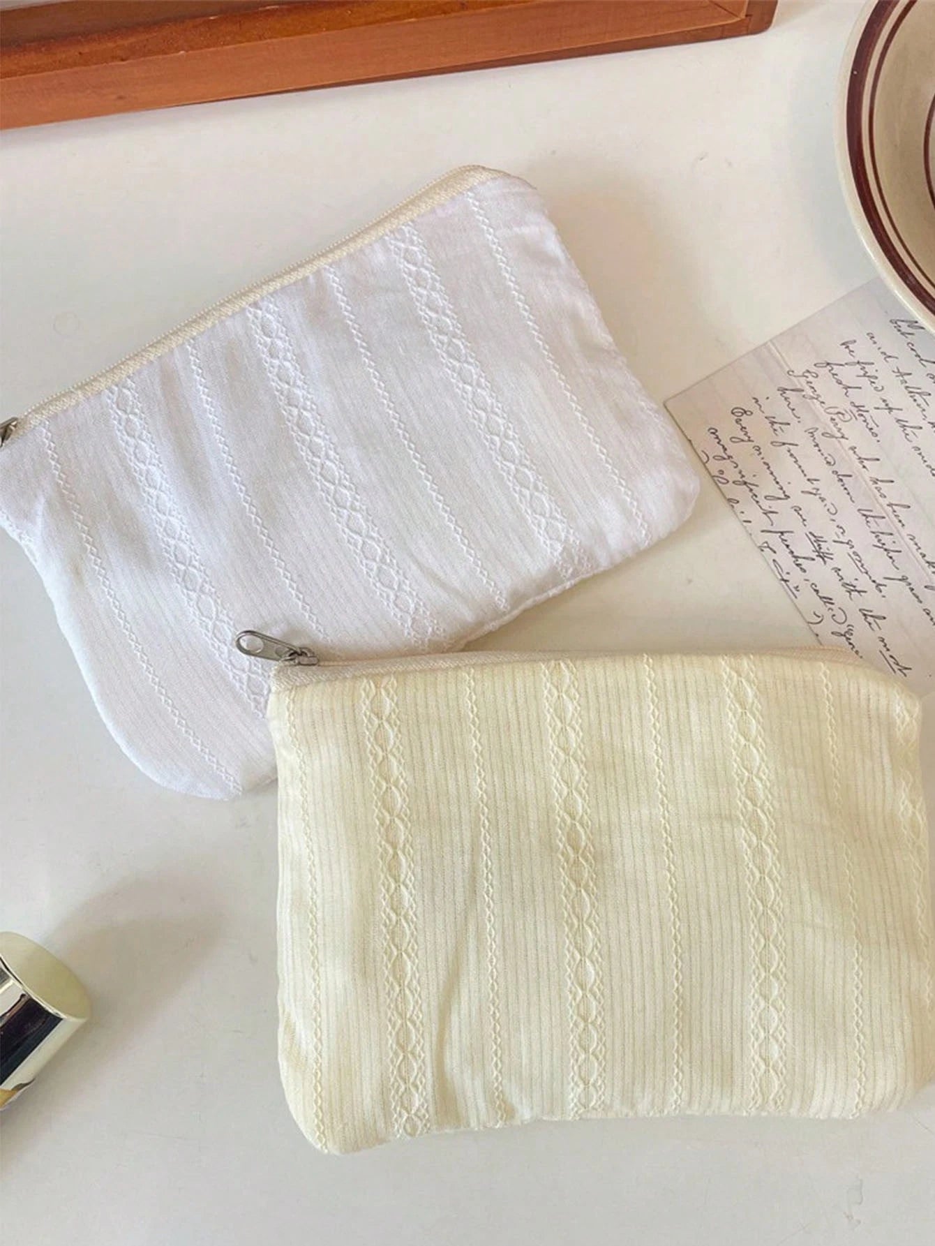 1pc Small Cosmetic Bag, Storage Pouch, Makeup Travel Bag, Toiletry Bag, Cute Makeup Bag, Travel Cosmetic Bag, Toiletry Bag, Cosmetic Storage Bag, Large Capacity Portable Storage Bag, Gift For Women