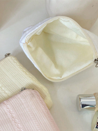 1pc Small Cosmetic Bag, Storage Pouch, Makeup Travel Bag, Toiletry Bag, Cute Makeup Bag, Travel Cosmetic Bag, Toiletry Bag, Cosmetic Storage Bag, Large Capacity Portable Storage Bag, Gift For Women