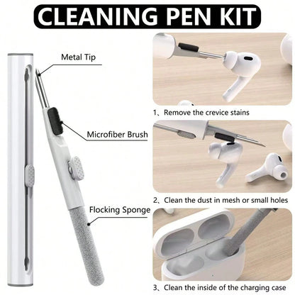 1pc Solid Color Silicone Protective Case With Carabiner Strap And Cleaning Brush