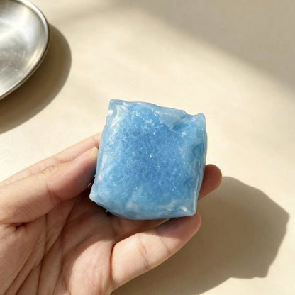 1pc-Squishy,Soft And Fluffy,Colorful Ice Cream Jelly Cheese Toy,Cheese Block Puzzle Toy,Shiny And Transparent Appearance,Portable Handheld Tabletop Game Accessory,Relaxation And Sleep Aid Tool, Birthd