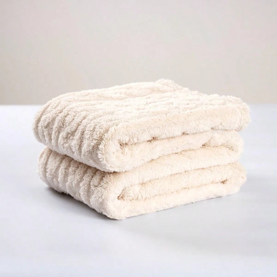 1pc Super Soft & Cozy Plush Baby Blanket, Suitable For Newborns, Infants, Girls & Boys, Fluffy Baby Walker & Bedding, Newborn Birthday Party Gift Love Valentine