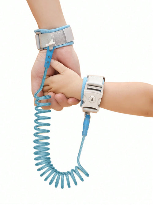 1pc Upgraded Anti-Lost Baby Leash Bracelet With Key Lock, Retractable Child Wrist Link
