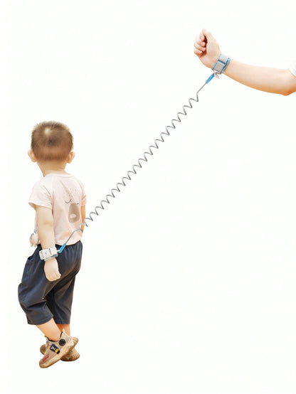 1pc Upgraded Anti-Lost Baby Leash Bracelet With Key Lock, Retractable Child Wrist Link