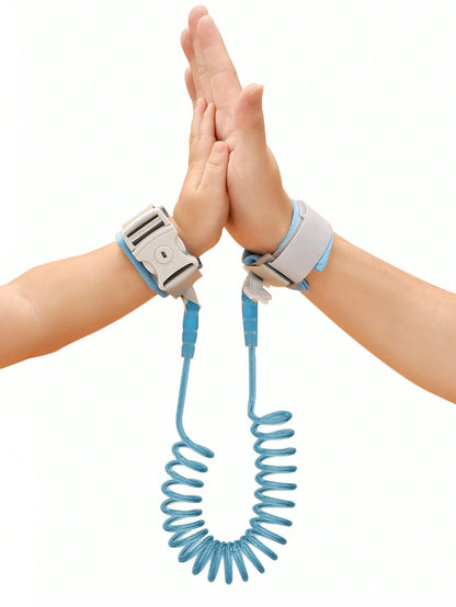 1pc Upgraded Anti-Lost Baby Leash Bracelet With Key Lock, Retractable Child Wrist Link