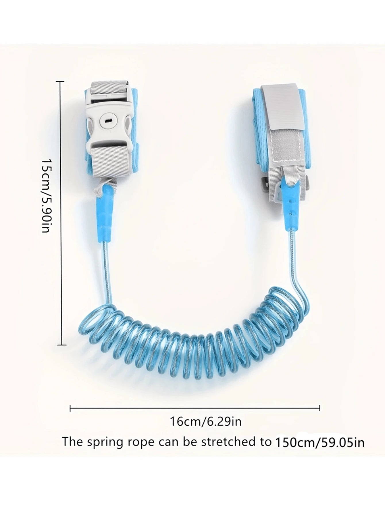 1pc Upgraded Anti-Lost Baby Leash Bracelet With Key Lock, Retractable Child Wrist Link