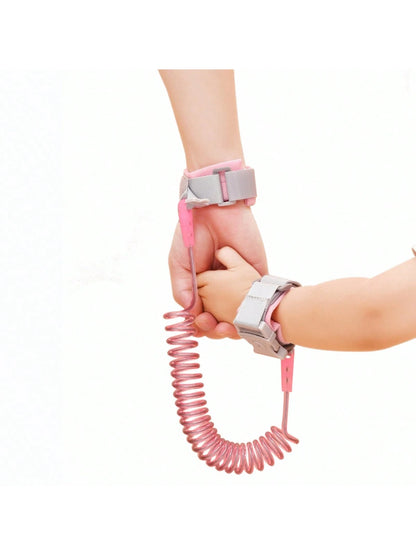 1pc Upgraded Anti-Lost Baby Leash Bracelet With Key Lock, Retractable Child Wrist Link