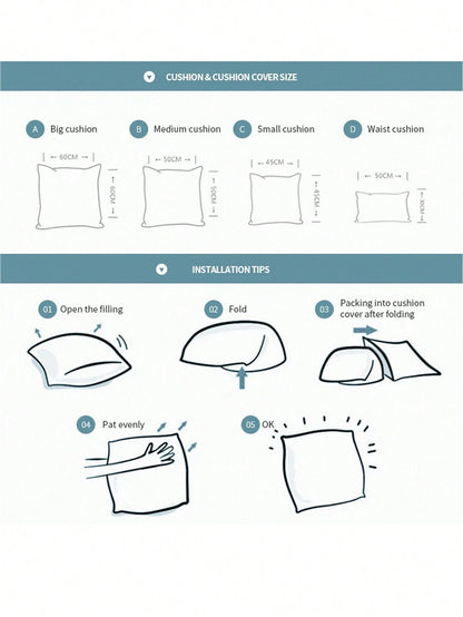 1pc Velvet Pillowcase Or Lumbar Pillowcase, Suitable For Bedroom, Living Room Sofa