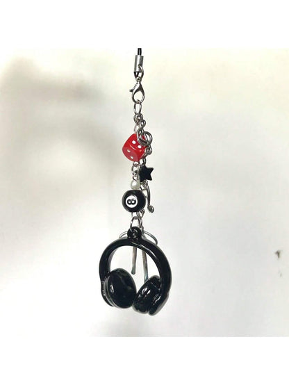 1pc Y2K Aesthetic Cherry Bow Phone Lanyard, Cute Girl Kawaii Charm, Unique Personalized Design, Suitable For Commuting, Camera Strap