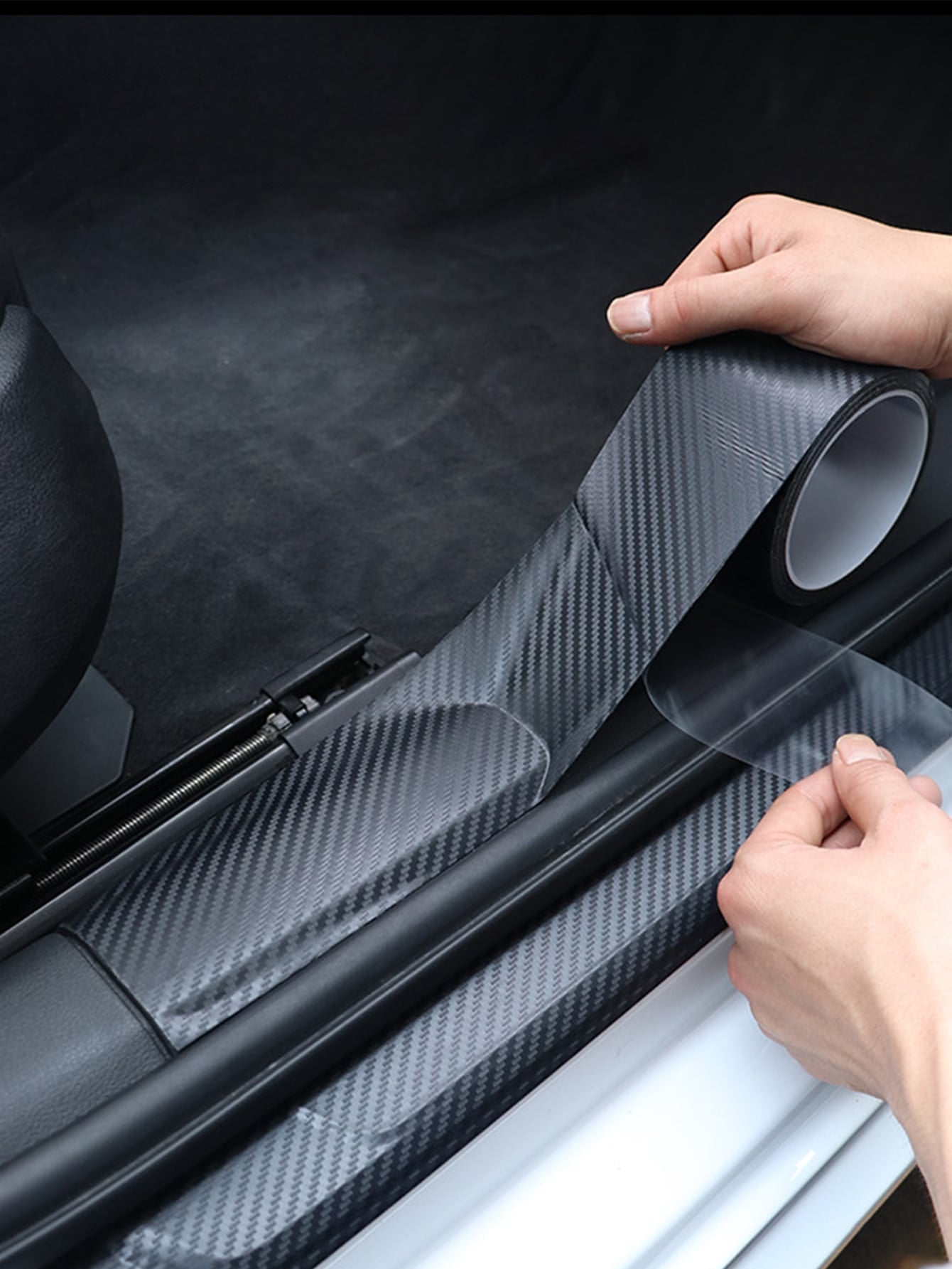 1roll Car Door Sill Anti-Stepping Strip