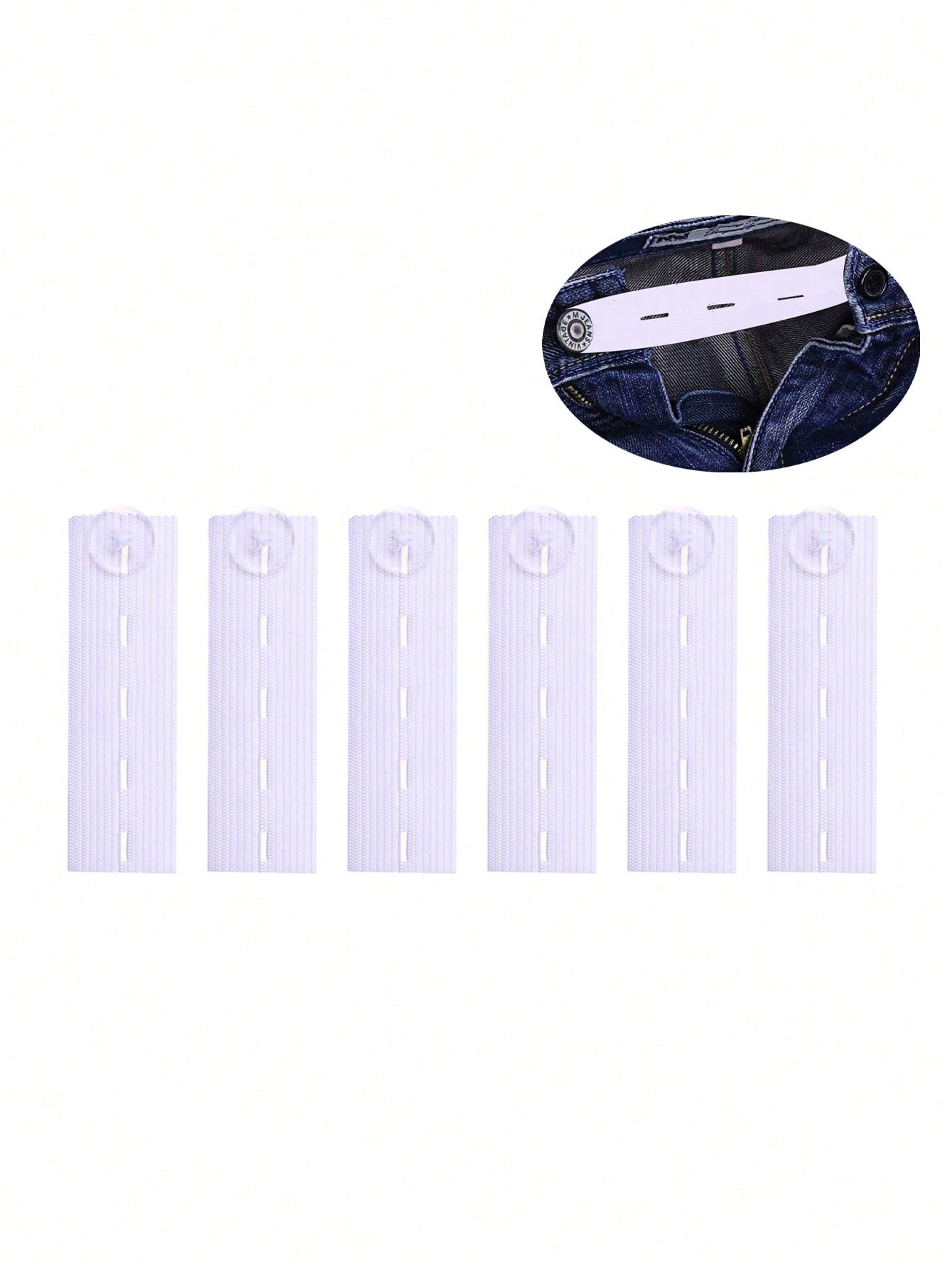 2/3/4/5pcs Elastic Waist Extender,Waistband Extender Buckle, Elastic Adjustable Pants Extension,Pants Button Extension Belt, Maternity Pants Stretch Button, Adjustable Button Extension Buckle, Suitabl