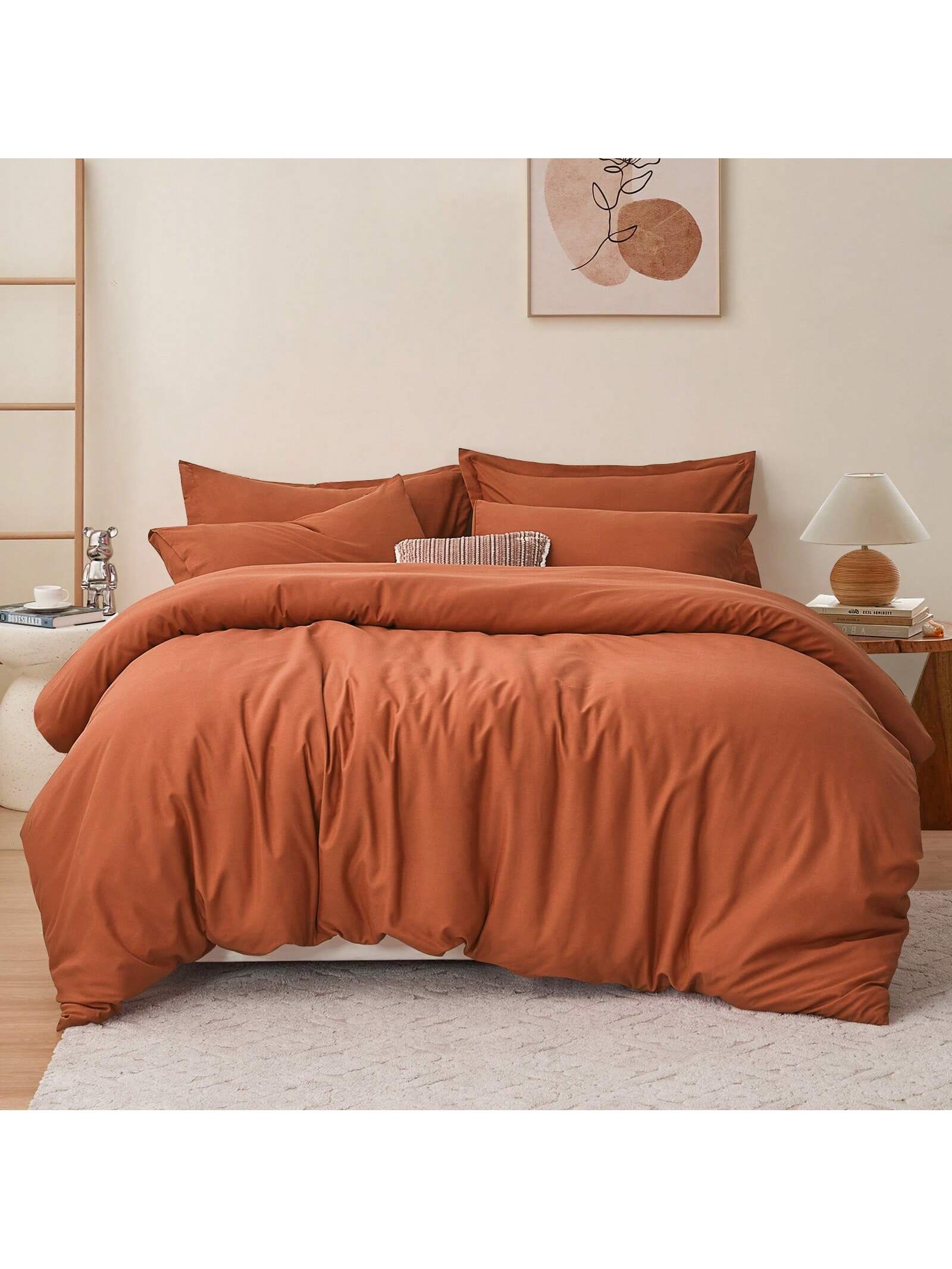 2/3 Pieces Duvet Cover Set, Soft Double Brushed Duvet Cover With Zipper Closure, All-Season Comfort, Multiple Colors And Sizes Available