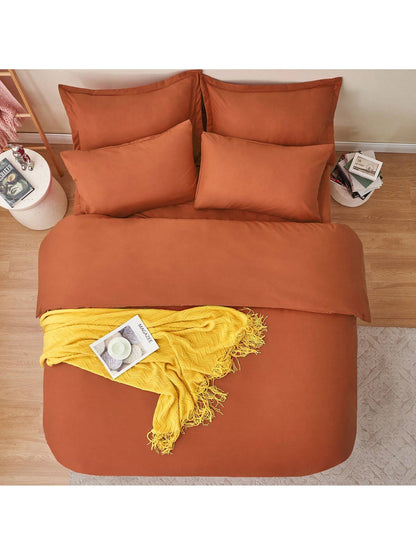 2/3 Pieces Duvet Cover Set, Soft Double Brushed Duvet Cover With Zipper Closure, All-Season Comfort, Multiple Colors And Sizes Available