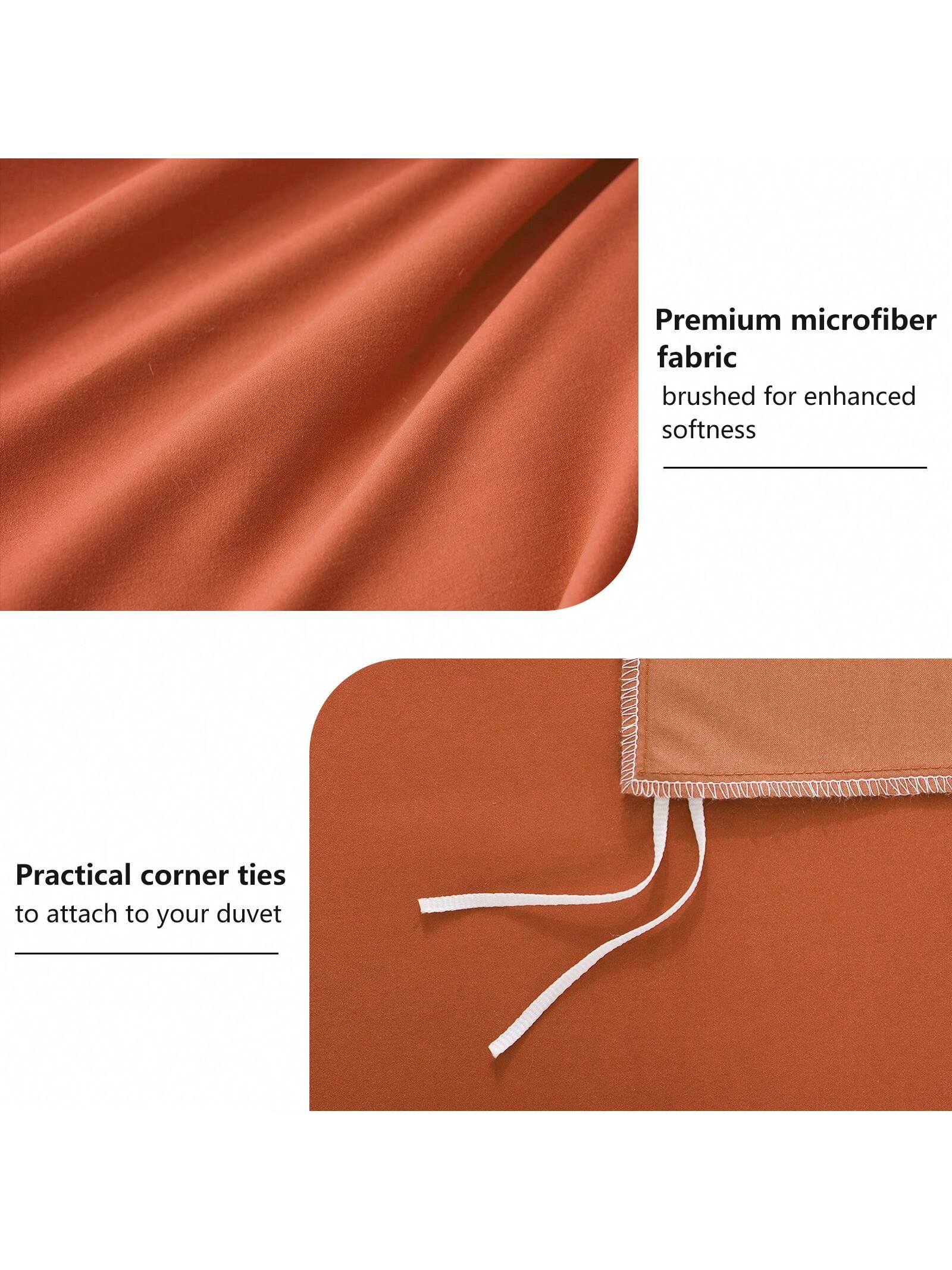 2/3 Pieces Duvet Cover Set, Soft Double Brushed Duvet Cover With Zipper Closure, All-Season Comfort, Multiple Colors And Sizes Available
