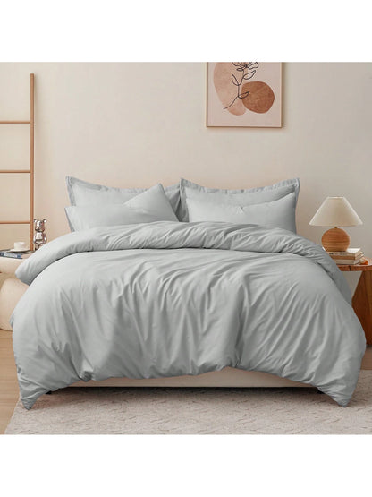 2/3 Pieces Duvet Cover Set, Soft Double Brushed Duvet Cover With Zipper Closure, All-Season Comfort, Multiple Colors And Sizes Available
