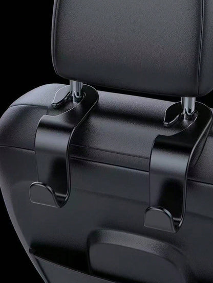 2/4PCS Large Head Hooks Car Seat Back Storage Hooks Car Storage Accessories