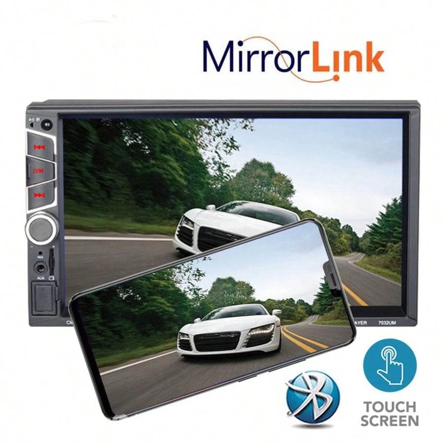 2 Din Car Radio 7" Autoradio Bluetooth Car Audio Stereo Touch Screen Rear View Camera DVR Optional 2din Mp5 Player Radio
