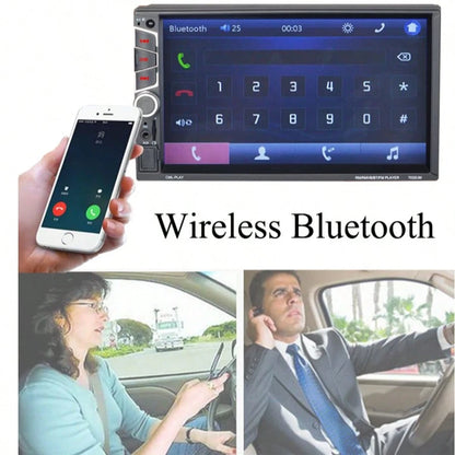 2 Din Car Radio 7" Autoradio Bluetooth Car Audio Stereo Touch Screen Rear View Camera DVR Optional 2din Mp5 Player Radio