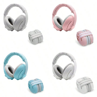 2 In 1 Baby Ear Protection For Babies And Toddlers Noise Reduction Earmuff Baby Headphones Against Hearing Damage Improves Sleep