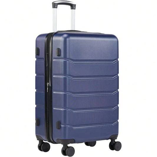 20/24/28Inch Lightweight Hardshell Suitcase- Expandable ABS Spinner Luggage With TSA Approved Lock, 360° Silent Wheels & Telescopic Handle For Travel