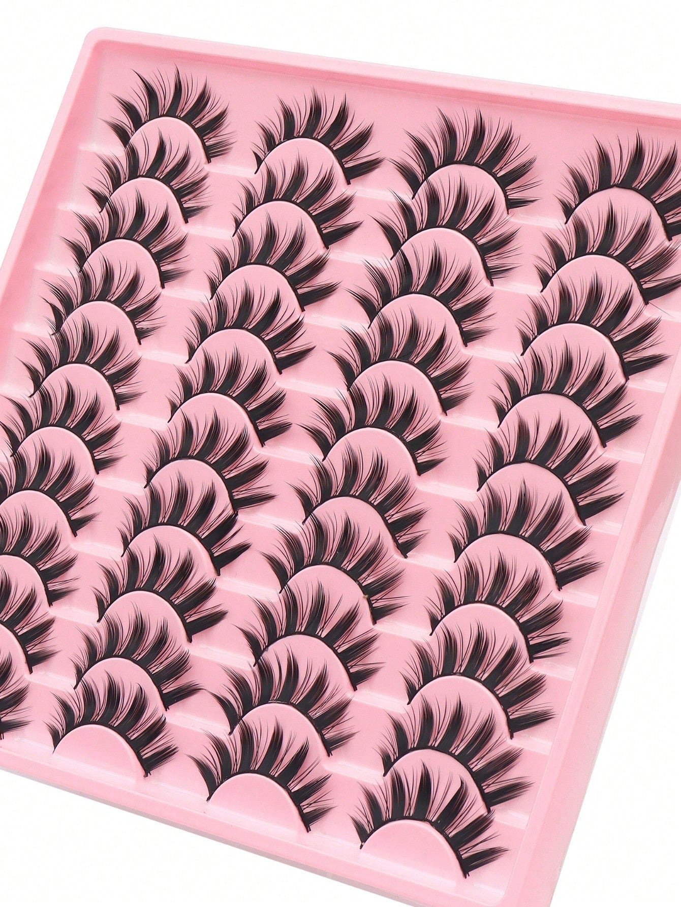 20 Pairs Of Giant Demon Cartoon False Eyelashes, Natural Full False Eyelashes, Necessary Makeup Tools For Travel, Eye-Catching False Eyelashes, Suitable For Daily Use- Reusable, Eyelashes, False Eyel