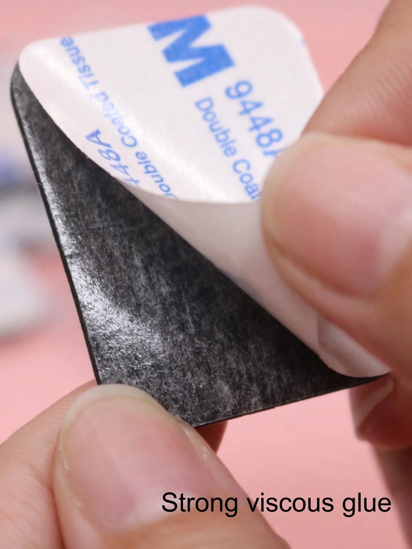 200/100pcs Heavy Duty Double Sided Foam Tape, Strong Self-Adhesive Mounting Tape, Includes Square & Round Shapes