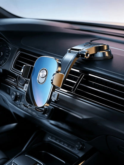 2026 New Car Phone Holder, Hands-Free GPS Navigation Mount, Suitable For Dashboard Air Vents, Universal Phone Holder, Compatible With All Phones
