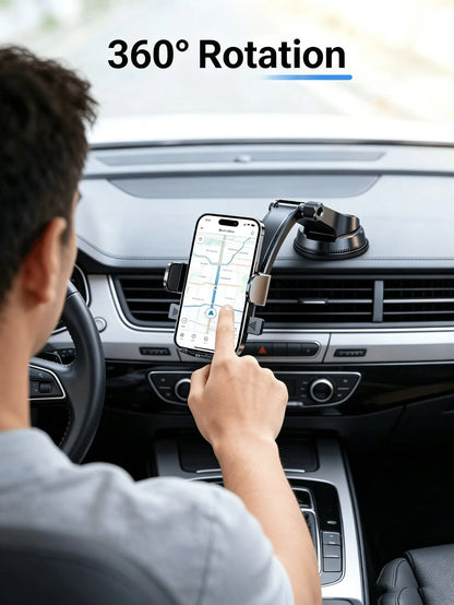 2026 New Car Phone Holder, Hands-Free GPS Navigation Mount, Suitable For Dashboard Air Vents, Universal Phone Holder, Compatible With All Phones