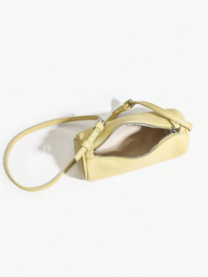 2026 New Cute Mini Crossbody Bag, Women's Shoulder Bag, Bowling Bag, Fashionable And Simple Commuting Bag, Daily Travel Charm Versatile Small Bag