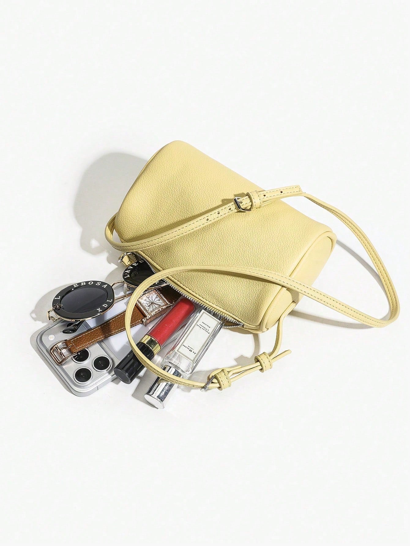 2026 New Cute Mini Crossbody Bag, Women's Shoulder Bag, Bowling Bag, Fashionable And Simple Commuting Bag, Daily Travel Charm Versatile Small Bag