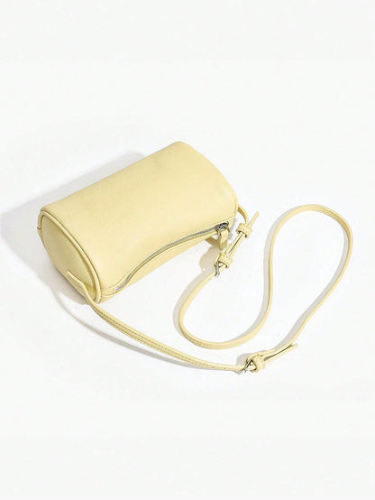 2026 New Cute Mini Crossbody Bag, Women's Shoulder Bag, Bowling Bag, Fashionable And Simple Commuting Bag, Daily Travel Charm Versatile Small Bag