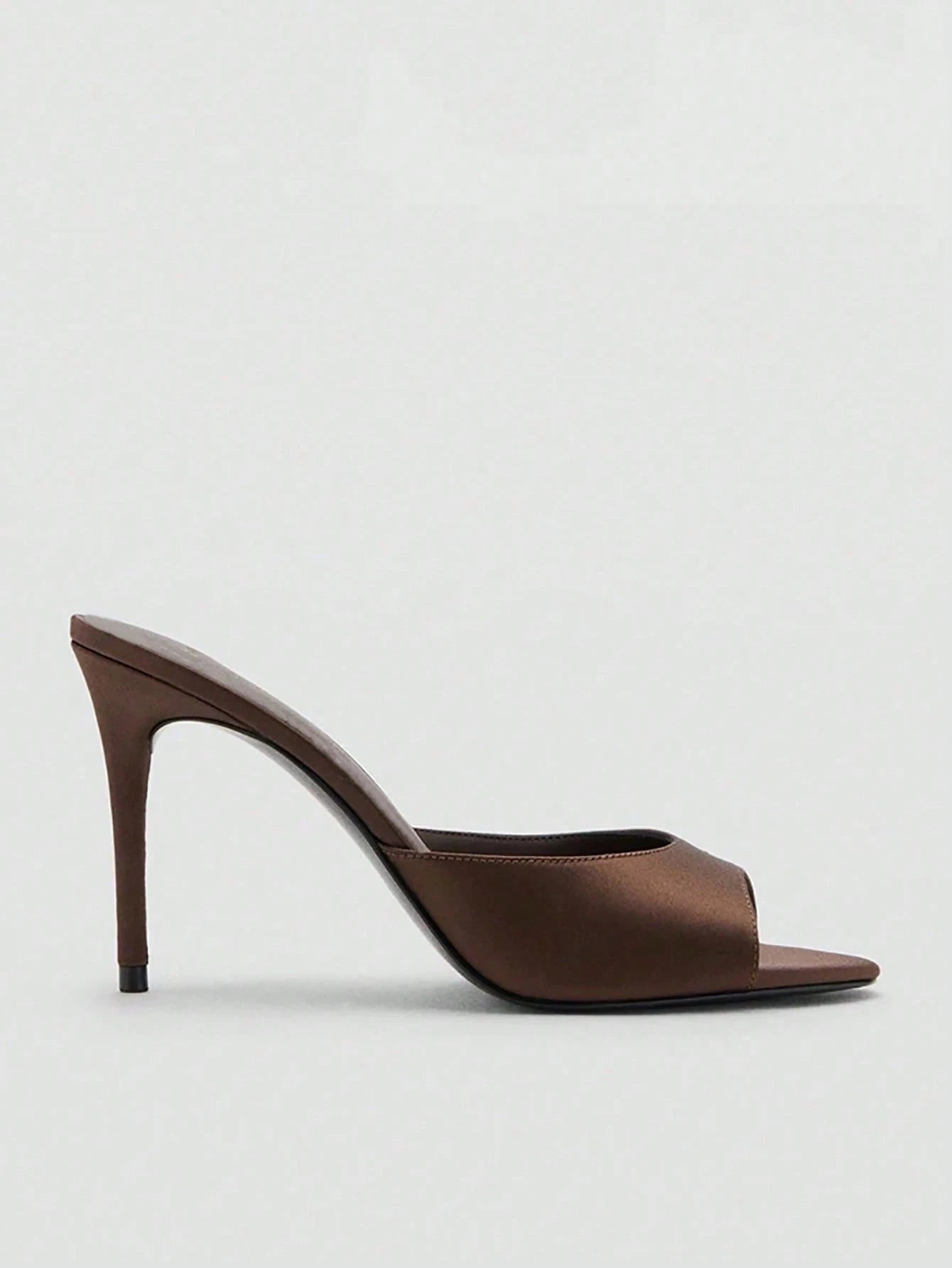 2026 Spring/Summer New Women's Shoes, Mule Style Mid/Low Heel Sandals,Stiletto Heels
