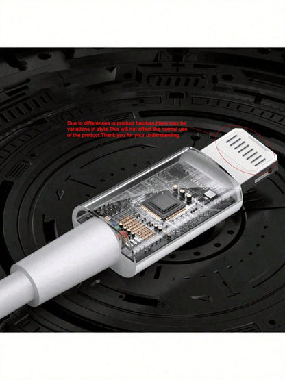 20W PD Fast Charging Cable- Lightning Port, Compatible With IPhone 16/15/14/13/12/11 Pro Max/Mini/8 Plus/X/XR/XS Full Series, Durable USB-C Port, Suitable For Gaming Devices And Headphone Accessories