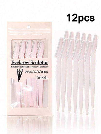 240/100/50/30/16/15/12/10/6/5/31pcs Set, Eyebrow Trimmer/Razor, Body Hair Removal Trimmer And Face And Set, With Precision Protective Guard Long Handle Blades, Women's Grooming Tools, Suitable For Dai