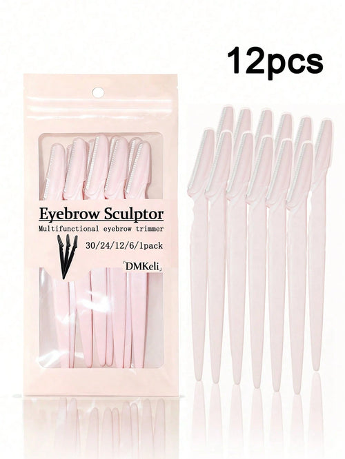 240/100/50/30/16/15/12/10/6/5/31pcs Set, Eyebrow Trimmer/Razor, Body Hair Removal Trimmer And Face And Set, With Precision Protective Guard Long Handle Blades, Women's Grooming Tools, Suitable For Dai