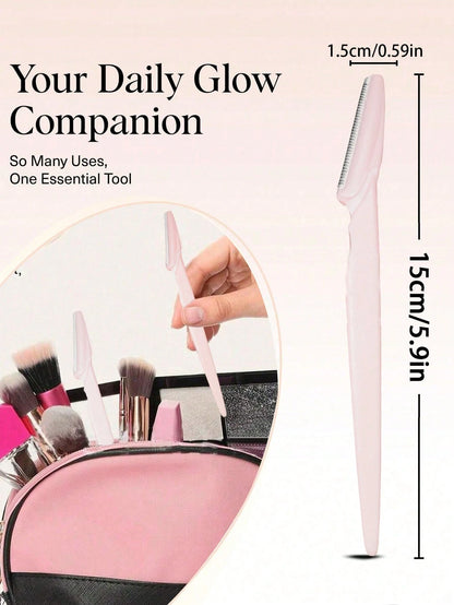 240/100/50/30/16/15/12/10/6/5/31pcs Set, Eyebrow Trimmer/Razor, Body Hair Removal Trimmer And Face And Set, With Precision Protective Guard Long Handle Blades, Women's Grooming Tools, Suitable For Dai
