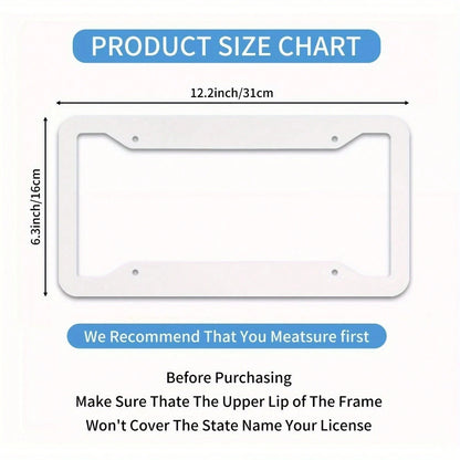 2D Flat Strawberry License Plate Holder, Pink Strawberry License Plate Holder, Cute Car Decoration License Plate Holder, US Standard License Plate Size, 12. 2x 6. 3inch, 2D Flat Model,Car Must Haves,C