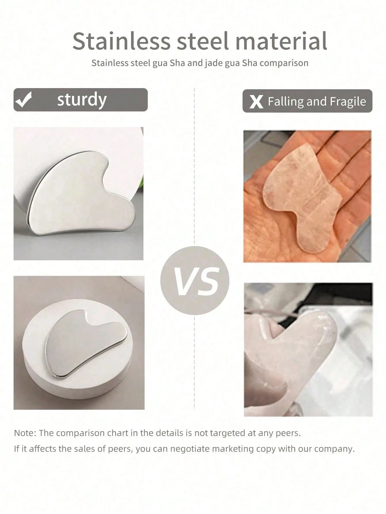 2pcs/1pc Stainless Steel Heart-Shaped Gua Sha Board Facial Massage Tool, Portable Muscle Relaxation Massage Board, Stainless Steel Gua Sha Facial Tool, Suitable For Face And Body, Reduce Puffiness, Ey