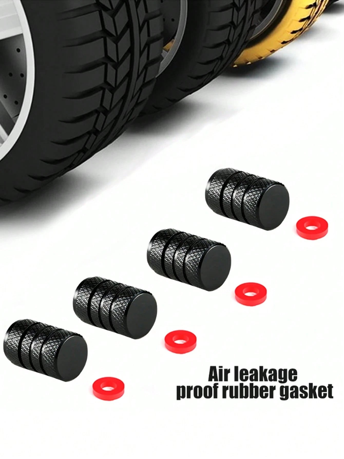 2pcs/4pcs Pack Valve Stem Caps, Car Tire Wheel Hub Lights, Valve Stem, Car Tire Valve Stem Caps, 4pcs Pack Luminous Tire Valve Stem Caps, Glowing Car Wheel Hub Valve Stem Caps, Fluorescent Car Tire Va