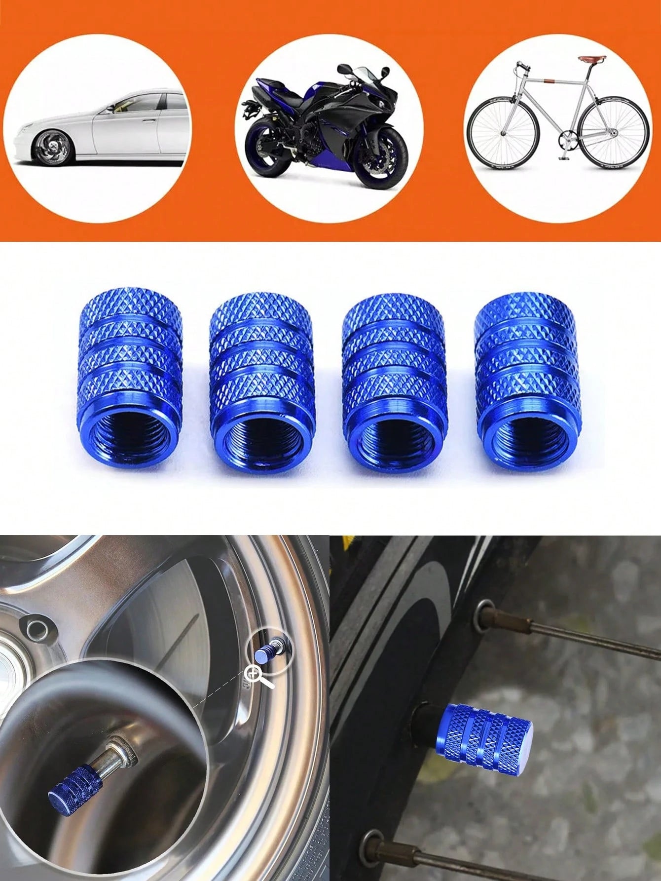 2pcs/4pcs Pack Valve Stem Caps, Car Tire Wheel Hub Lights, Valve Stem, Car Tire Valve Stem Caps, 4pcs Pack Luminous Tire Valve Stem Caps, Glowing Car Wheel Hub Valve Stem Caps, Fluorescent Car Tire Va